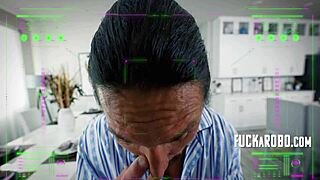 old sick man's wild desires handled by nurse bot in hospital