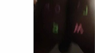 Black shemale lady takes cock in ass