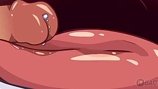 Stella cardo sucks dildo with lots of drool.