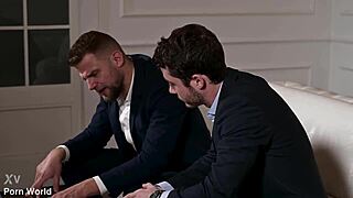 Cleaner Candie Luciani Seduces Businessmen for Intense DP Action GP2700