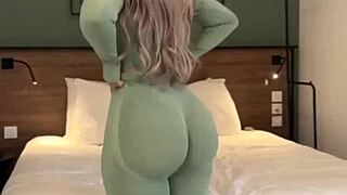 Compilation of big ass blonde girls showing off hot booties.