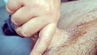 Young Stepdaughter's Secret Handjob Thrill