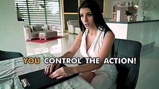 In an intense meeting with the principal, her pussy gets dirty fast with big tits and hardcore fucking.