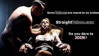 Famstroking chudú blondínku tínedžerku 18+ nevlastnú dcéru Kelsey Kane s Donnie Rockom a Jimmy Collinsom