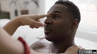 Cute brunette teen wants to try a huge bbc