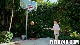 Fucking my stepbro, Jodie and Brianna moan.