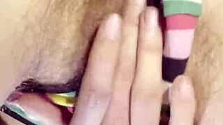 Damn, My First Time Cumming on Camera Feels So Wild!