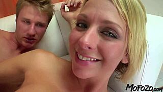 mofozo com - busty milf overwhelmed by huge cum load on face