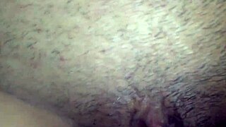 Intense fucking of wife's wet pussy with hard thrusts and deep penetration for maximum pleasure