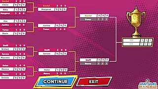 Ep13 hentai with Margaret, Steffi, and Maria. Academy Love Saga Tennis Angels EX scenes!