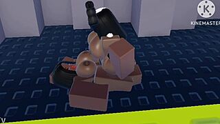 ebony lesbians playing and kissing part 1