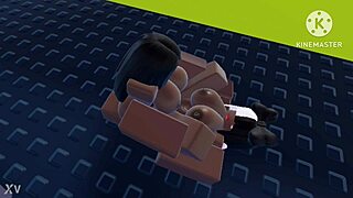 ebony lesbians playing and kissing part 1