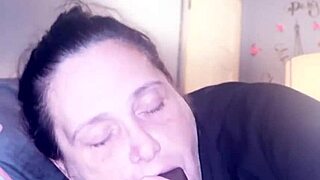 No Teeth Magic Gumjob Turns into Accidental Face Nut with Big Black Cock!