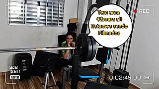 employees crossdressing and fucking in warehouse office