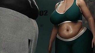 Ever seen big boobs neighbor take on a huge bbc?