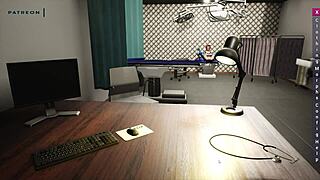 Dirty Doctor's Gyno Exam In Hospital Vr