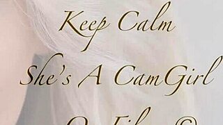 A group of girls are captured on film during their casual webcam session