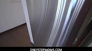 Stepmother Natasha Nice craves stepson's massive cock!