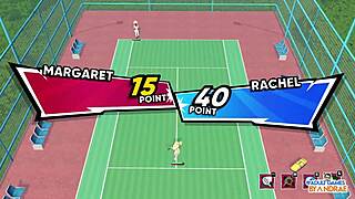 Ep13 hentai with Margaret, Steffi, and Maria. Academy Love Saga Tennis Angels EX scenes!