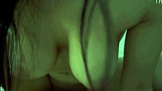 Natural big boobs friends girlfriend pov riding on my dick