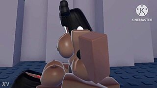 ebony lesbians playing and kissing part 1