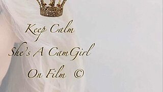 A group of girls are captured on film during their casual webcam session