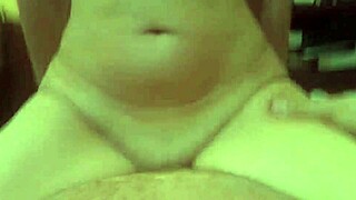 Stepdaughter jerks stepfather's cock, finishes on stepmom!