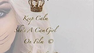 A group of girls are captured on film during their casual webcam session