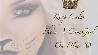 A group of girls are captured on film during their casual webcam session