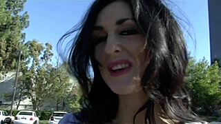 deepthroating brunette milf mom in wild action