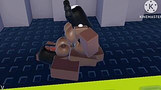 ebony lesbians playing and kissing part 1