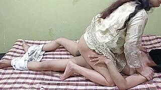 Indian step mom seduces step son