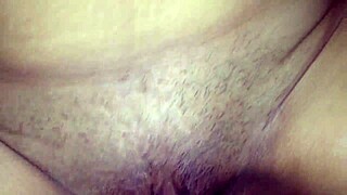 Intense fucking of wife's wet pussy with hard thrusts and deep penetration for maximum pleasure