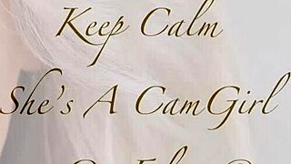 A group of girls are captured on film during their casual webcam session