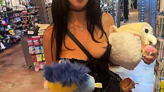 Goth girlfriend Asteria Jade rides in public park sex. Household fantasy with Scott Stark unfolds!