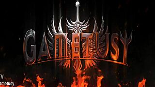 She exclaims, 'look at this fantasy cosplay game porn!'