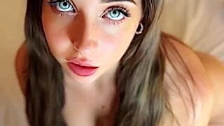 petite teen gives quick blowjob then doggystyle without condom