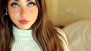 petite teen gives quick blowjob then doggystyle without condom