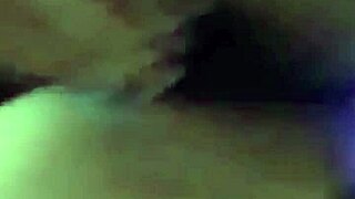 Aurora Estelar masturbates solo in her home bathroom.