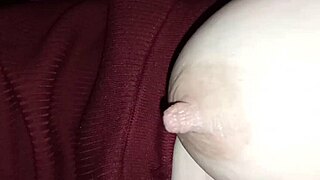 Suck the milk from huge nipples.