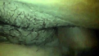 Penetrating The Very Tasty Hairy Pussy In Detail.