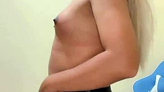 linda in exotic crossdressing outfit