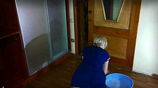 naive mature maid in stockings!