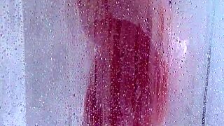 check out her curves bouncing wild in this steamy shower vid
