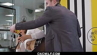 Freeuse office workers fuck doggystyle blowjob big tits