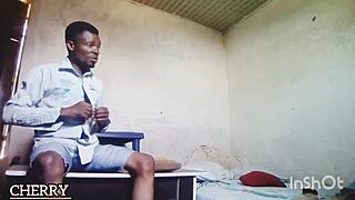 Tahiru, My Neighbor, Always Wanted To Taste My Pussy, So I Let Him Today