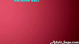 Sexy brunette Katrina gets her wet pussy fucked hard