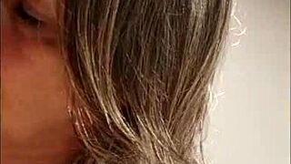 public humiliation of milf slave flashing in city streets