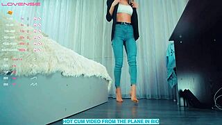 Isn't she beautiful in her high heels?