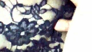 Girlfriend's Ass Plug Gets Fucked In Lingerie With Cum And Pussy Play